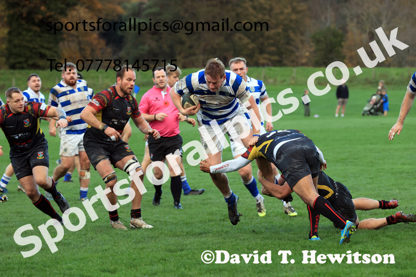Tynedale v Hull, Saurday, November 8th, 2025. Photo: David T. Hewitson/Sports for All Pics